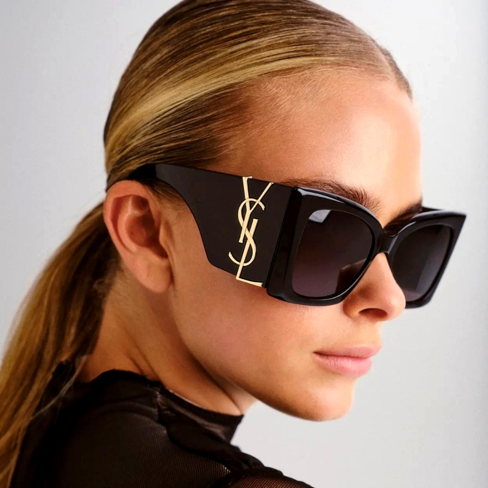 🆕NEW YSL Saint Laurent Sunglasses Butterfly SL M119F Designer Luxury Summer